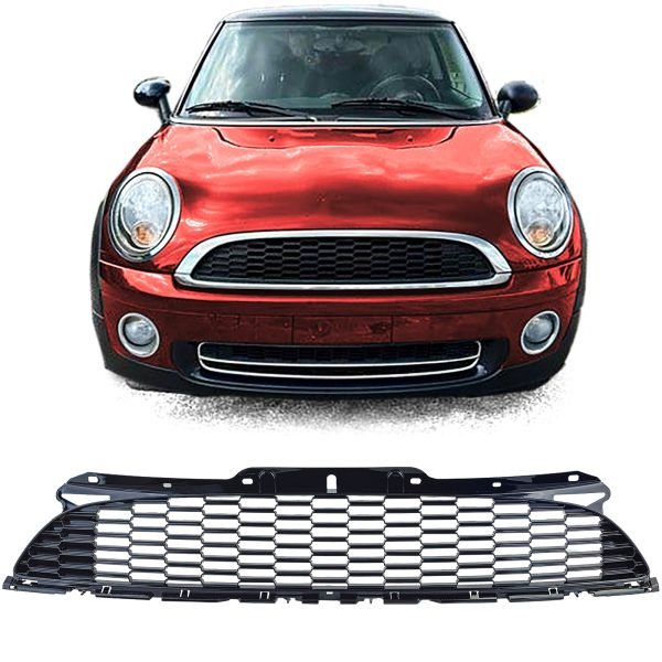 Honeycomb gloss black grille for MINI One Cooper JCW R56/R57/R58/R59