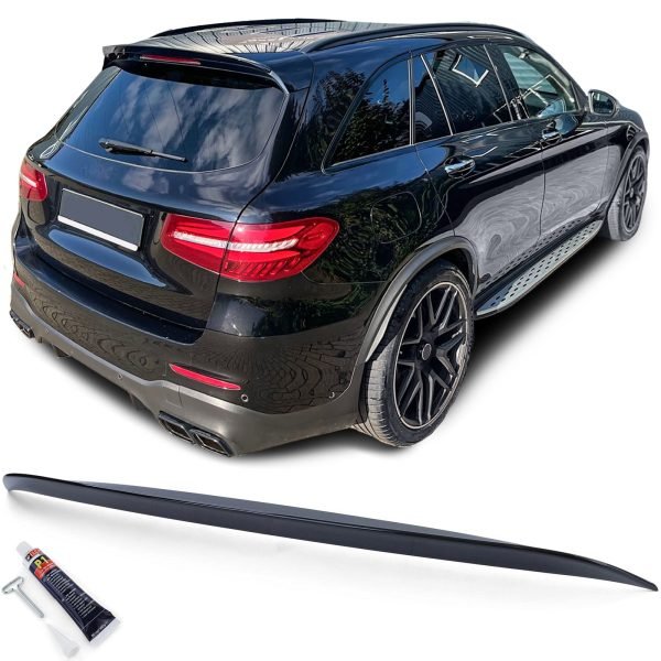Gloss black rear spoiler for MERCEDES GLC X253