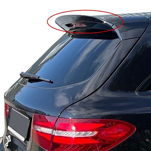 Gloss black rear spoiler for MERCEDES GLC X253 - Slika 2