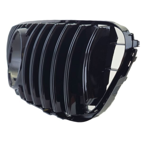 Sport gloss black front grille for MERCEDES GLC X253 - Slika 4