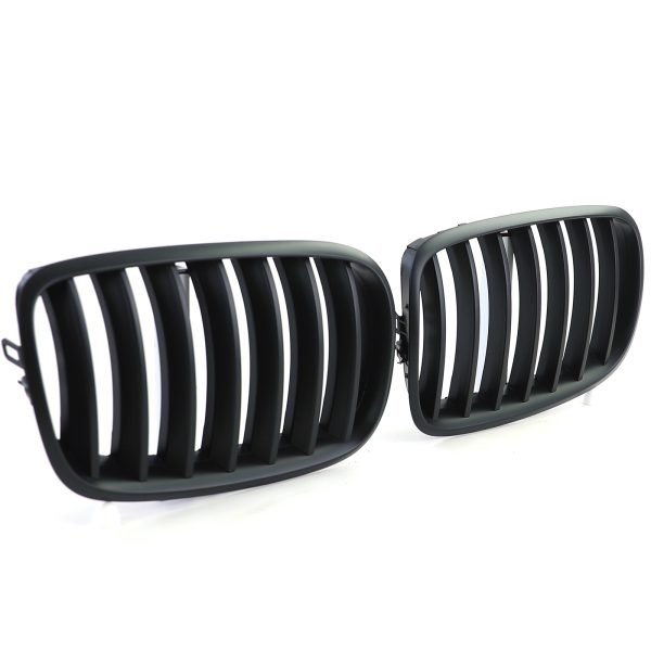 Performance matt black grilles for BMW X5 E70 and X6 E71 - Slika 3