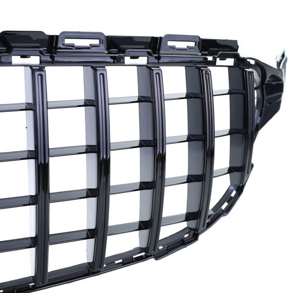 Sport gloss black grille for MERCEDES C-CLASS W205/S205 - Slika 5