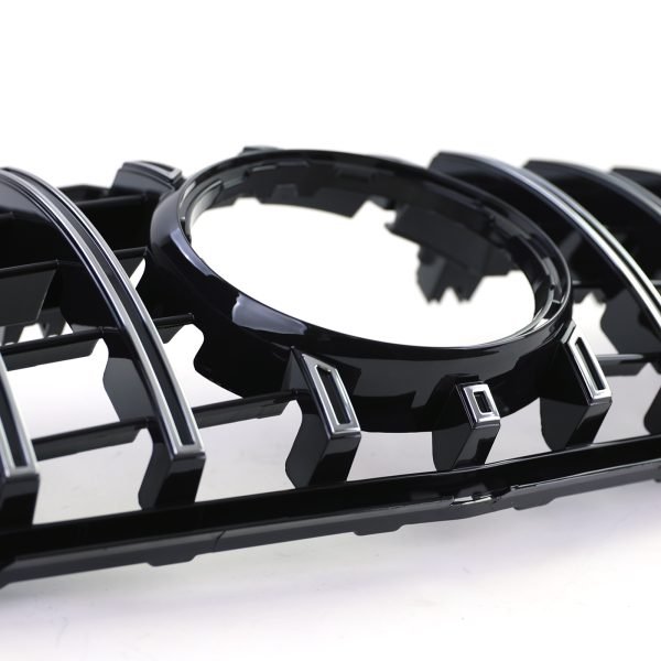 Sport black and chrome front grille for MERCEDES GLK X204 - Slika 6