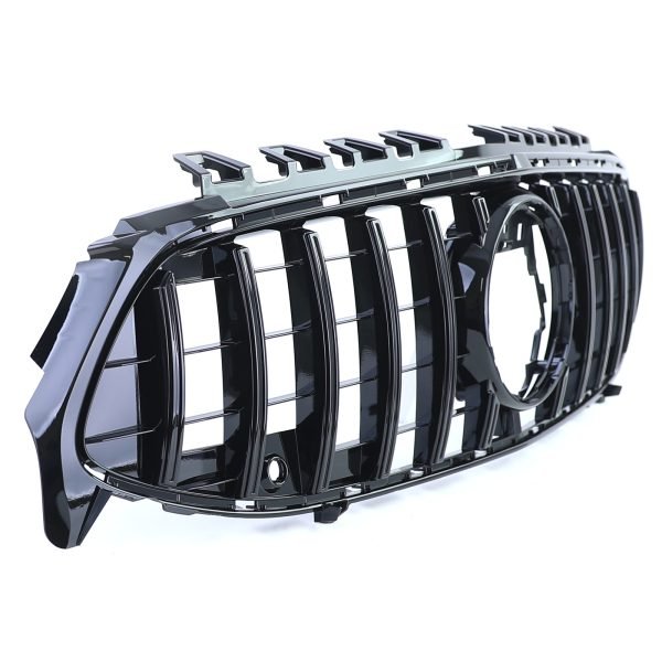 Sport gloss black front grille for MERCEDES CLA C118/X118 - Slika 3