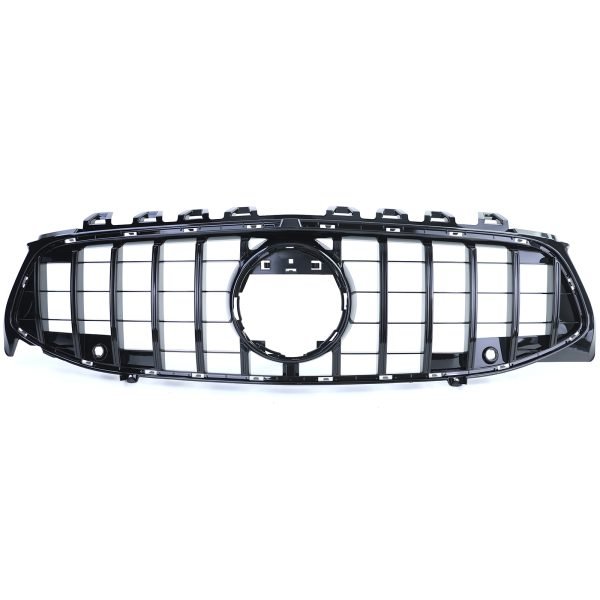Sport gloss black front grille for MERCEDES CLA C118/X118 - Slika 5