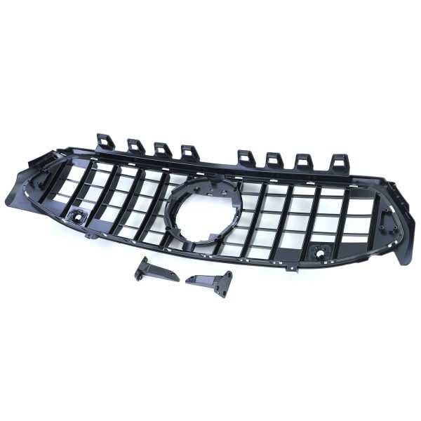 Sport gloss black front grille for MERCEDES CLA C118/X118 - Slika 7