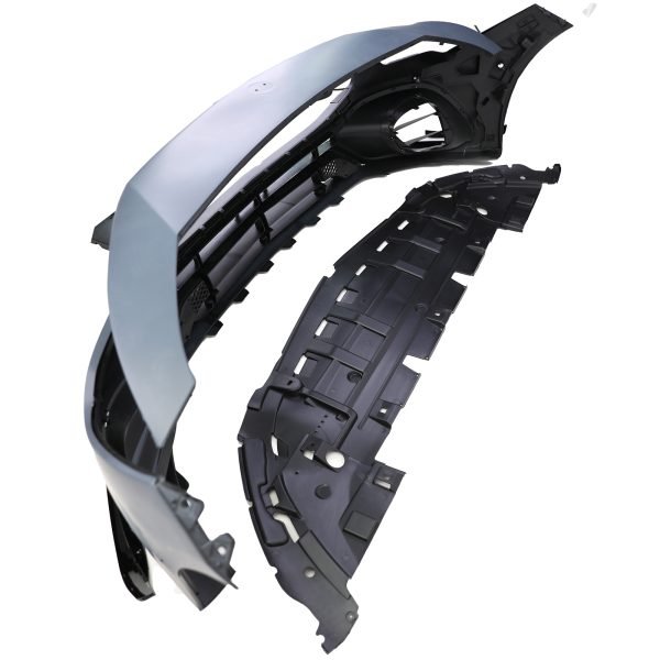 Sport optic front bumper with strips for MERCEDES CLA C118 - Slika 7