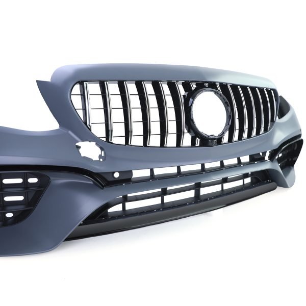 Sport bumper with black and chrome front grille for MERCEDES E-CLASS W213/S213 - Slika 2