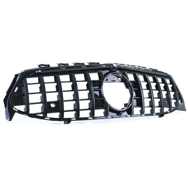 Sport gloss black front grille for MERCEDES CLA X118 - Slika 3