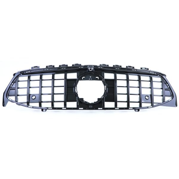 Sport gloss black front grille for MERCEDES CLA X118 - Slika 4