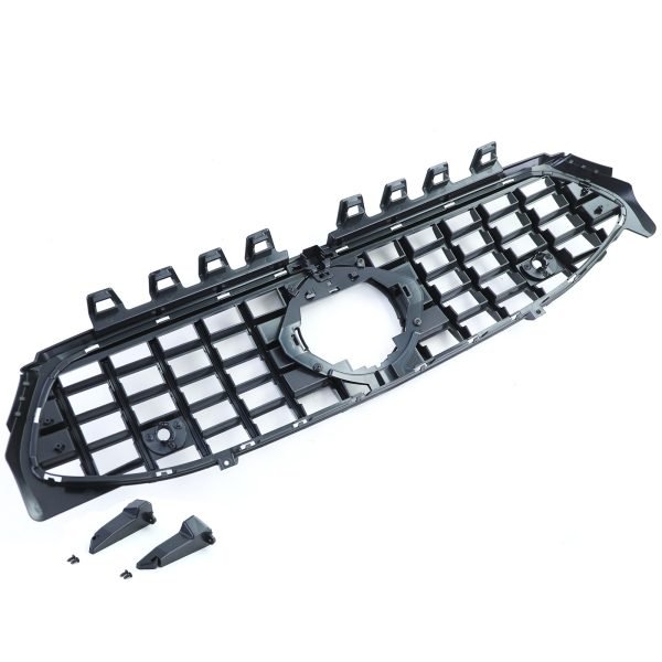 Sport gloss black front grille for MERCEDES CLA X118 - Slika 6