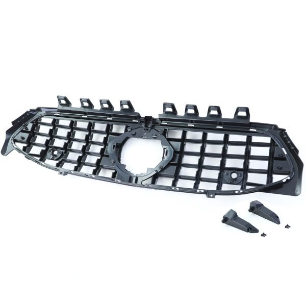 Sport gloss black front grille for MERCEDES CLA X118 - Slika 7