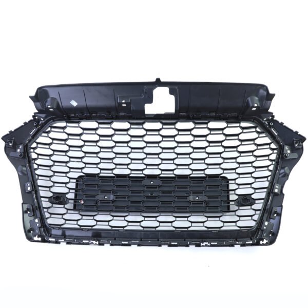 Sport gloss black front grille for AUDI A3 8V - Slika 8