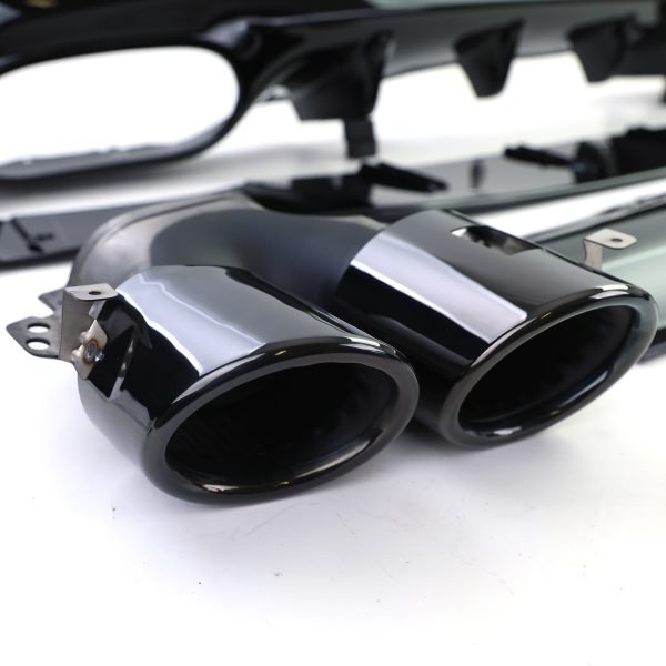 Sport rear diffuser with black tailpipes for MERCEDES CLA C118/X118 - Slika 4