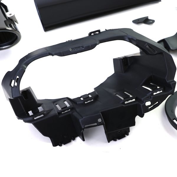 Sport rear diffuser with black tailpipes for MERCEDES CLA C118/X118 - Slika 6