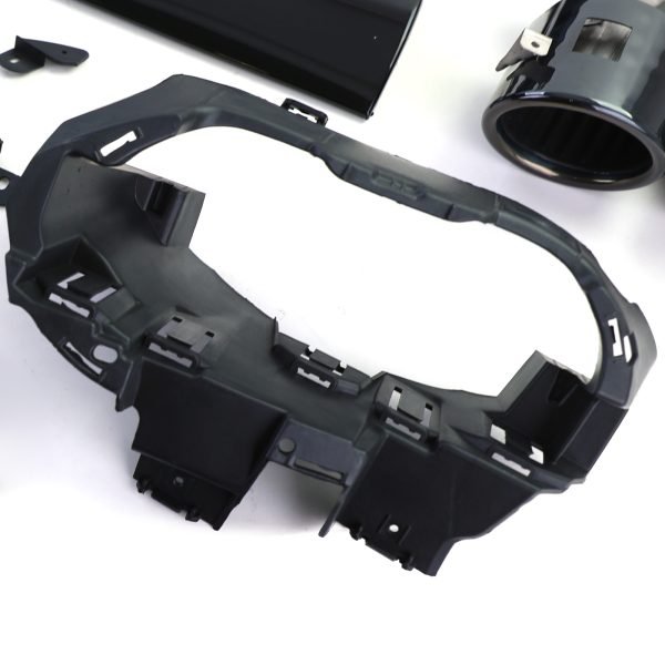 Sport rear diffuser with black tailpipes for MERCEDES CLA C118/X118 - Slika 7