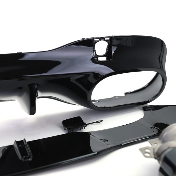 Sport rear diffuser with black tailpipes for MERCEDES CLA C118/X118 - Slika 9