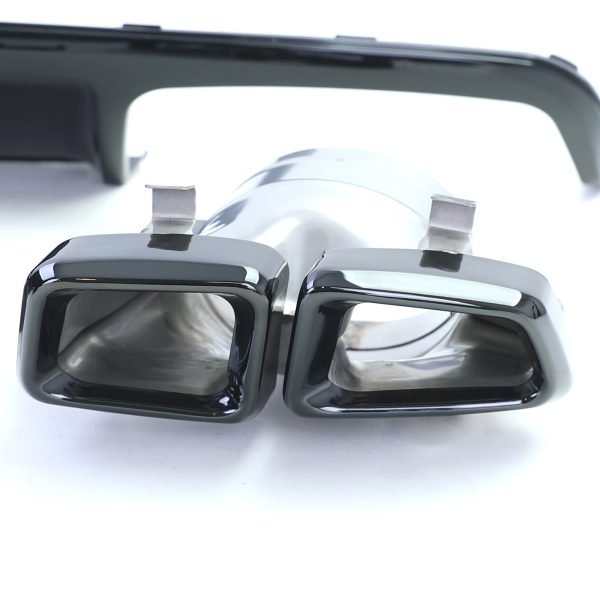 Sport rear diffuser with black tailpipes for MERCEDES CLS C218 - Slika 4