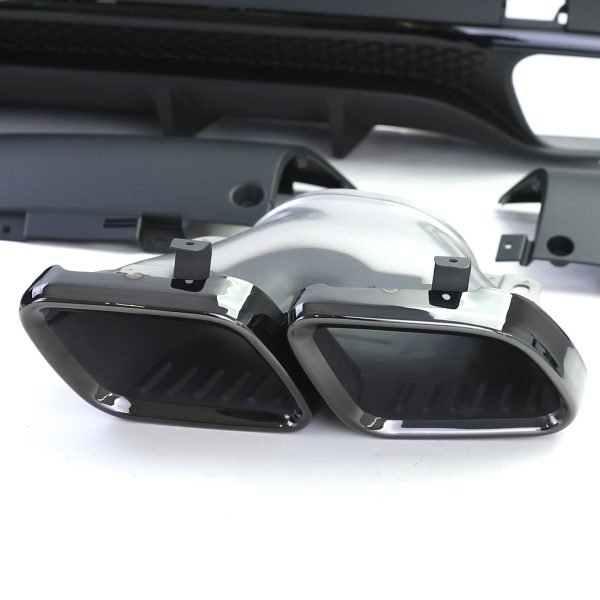 Sport rear diffuser with black tailpipes for MERCEDES GLE W167 - Slika 5