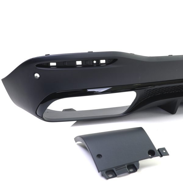 Sport rear diffuser with black tailpipes for MERCEDES GLE W167 - Slika 7
