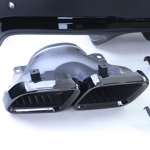 Sport rear diffuser with black tailpipes for MERCEDES GLE C167 - Slika 3