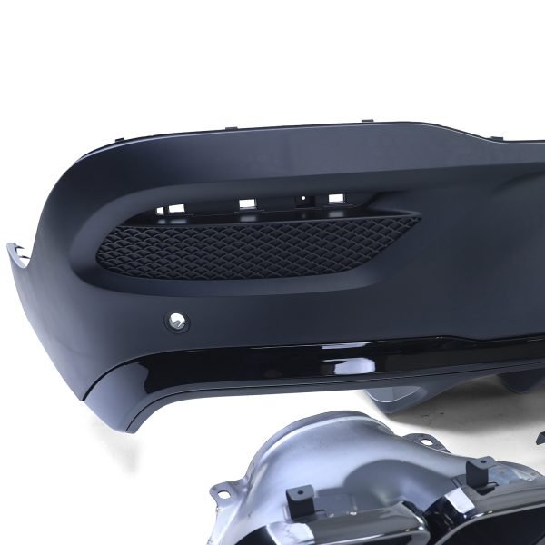 Sport rear diffuser with black tailpipes for MERCEDES GLE C167 - Slika 6
