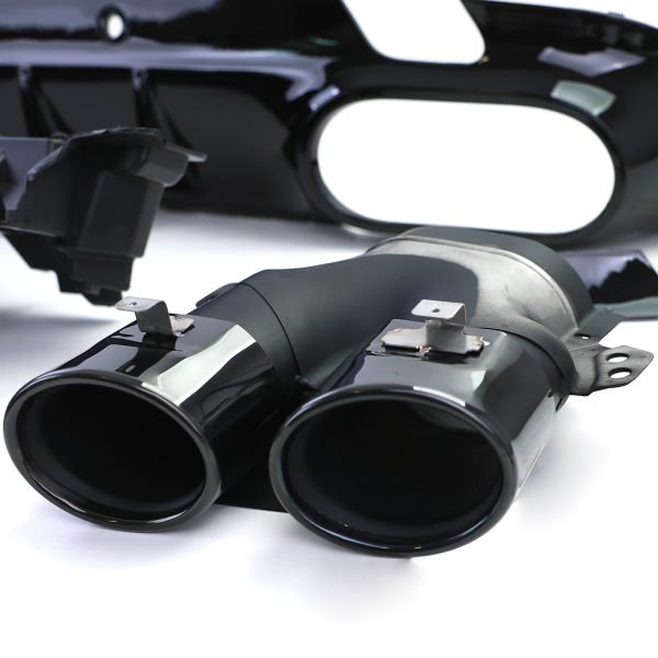 Sport rear diffuser with black tailpipes for MERCEDES CLS C257 - Slika 4