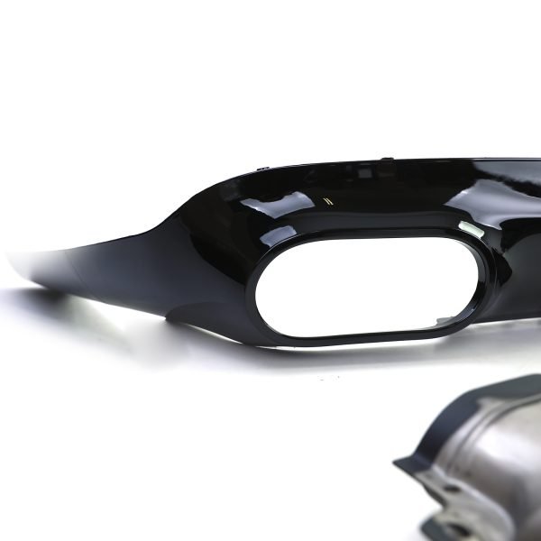 Sport rear diffuser with black tailpipes for MERCEDES CLS C257 - Slika 7