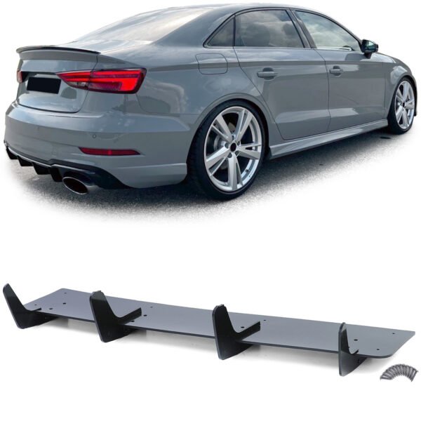 Performance rear diffuser for AUDI A3 RS3 8V