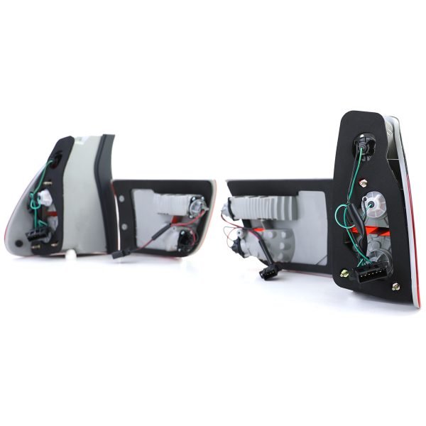 Clear glass black smoke tail lights for BMW X5 E53 - Slika 6