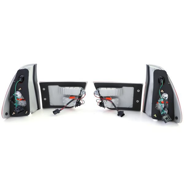 Clear glass black smoke tail lights for BMW X5 E53 - Slika 8