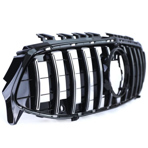 Sport black and chrome front grille for MERCEDES CLA C118/X118 - Slika 3