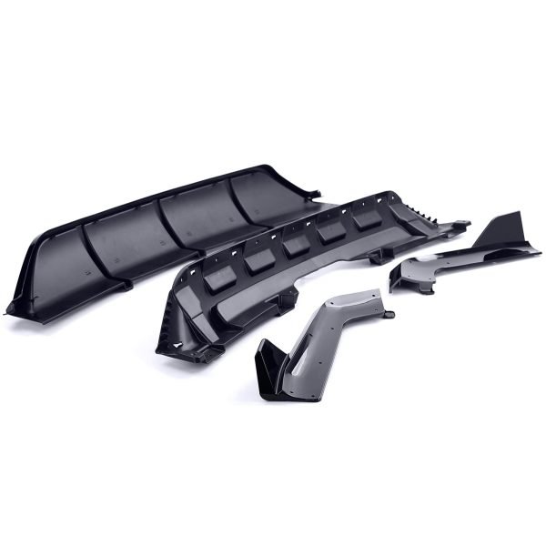 Performance gloss black rear diffuser for BMW X5 F15 - Slika 7