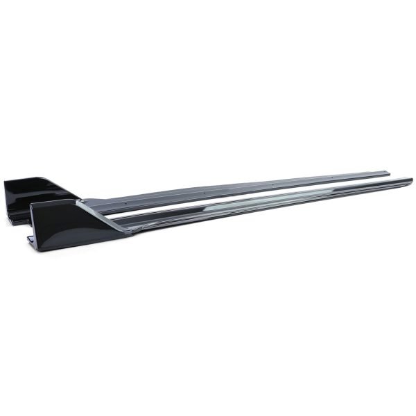 Gloss black side skirt add ons for BMW X5 F15 - Slika 2