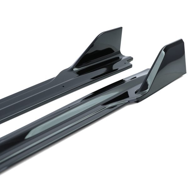 Gloss black side skirt add ons for BMW X5 F15 - Slika 4