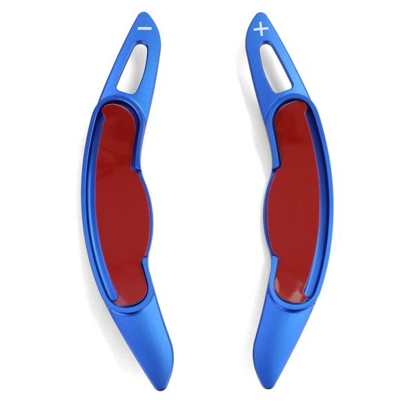 Blue aluminum paddle shifter extensions for MINI Cooper F55/F56/F57 - Slika 2