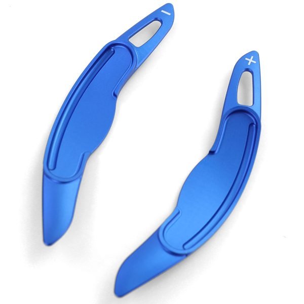 Blue aluminum paddle shifter extensions for MINI Cooper F55/F56/F57 - Slika 4