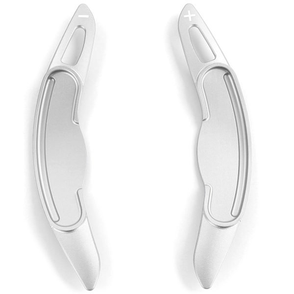 Silver aluminum paddle shifter extensions for MINI Cooper F55/F56/F57 - Slika 3