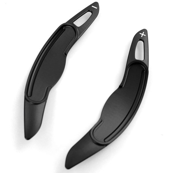 Black aluminum paddle shifter extensions for MINI Clubman F54 and Countryman F60 - Slika 4
