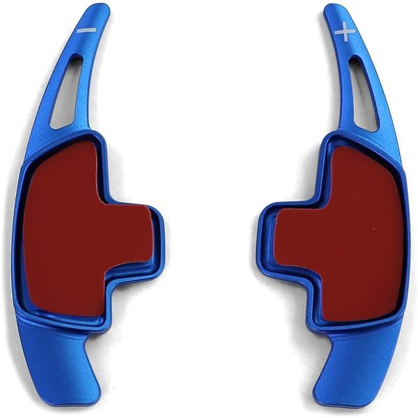 Blue aluminum paddle shifter extensions for MERCEDES CLA C117 C118 CLS C218 C257 - Slika 2