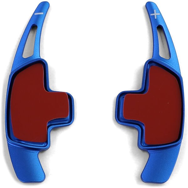 Blue aluminum paddle shifter extensions for MERCEDES SL R231 SLC R172 EQC N293 - Slika 2