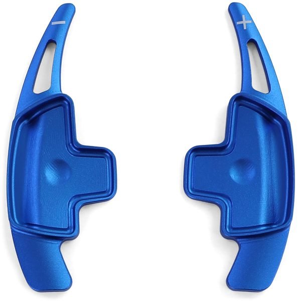 Blue aluminum paddle shifter extensions for MERCEDES CLA C117 C118 CLS C218 C257 - Slika 3