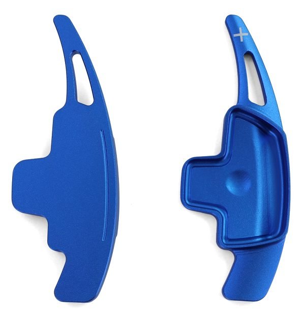 Blue aluminum paddle shifter extensions for MERCEDES CLA C117 C118 CLS C218 C257 - Slika 8