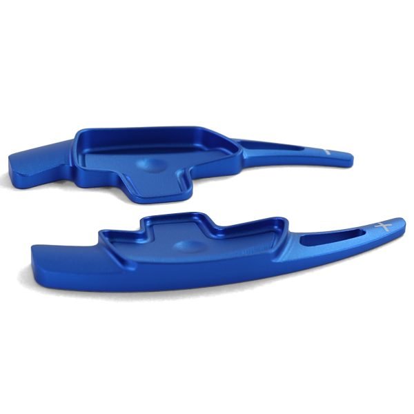Blue aluminum paddle shifter extensions for MERCEDES CLA C117 C118 CLS C218 C257 - Slika 6