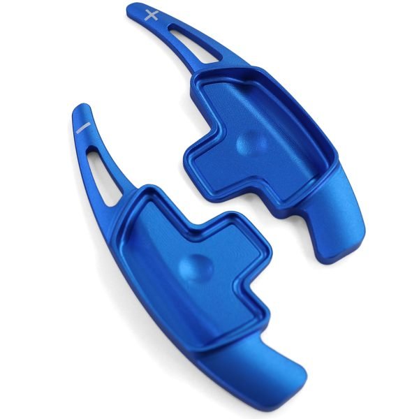 Blue aluminum paddle shifter extensions for MERCEDES CLA C117 C118 CLS C218 C257 - Slika 7