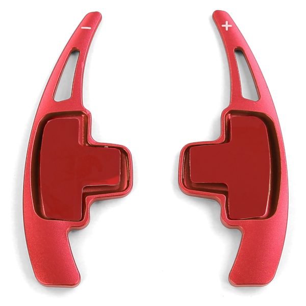 Aluminum red shift paddle extensions for MERCEDES W176 W246 W212 C207 A207 S212 - Slika 7