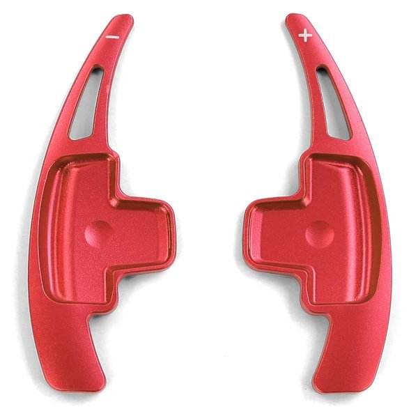 Aluminum red shift paddle extensions for MERCEDES W176 W246 W212 C207 A207 S212 - Slika 2