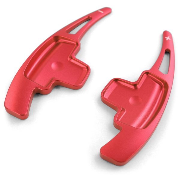 Aluminum red shift paddle extensions for MERCEDES W176 W246 W212 C207 A207 S212 - Slika 3