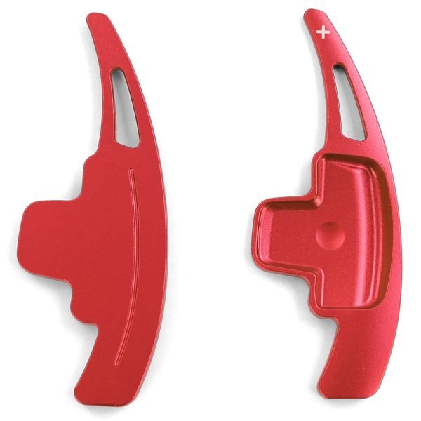 Aluminum red shift paddle extensions for MERCEDES W176 W246 W212 C207 A207 S212 - Slika 4