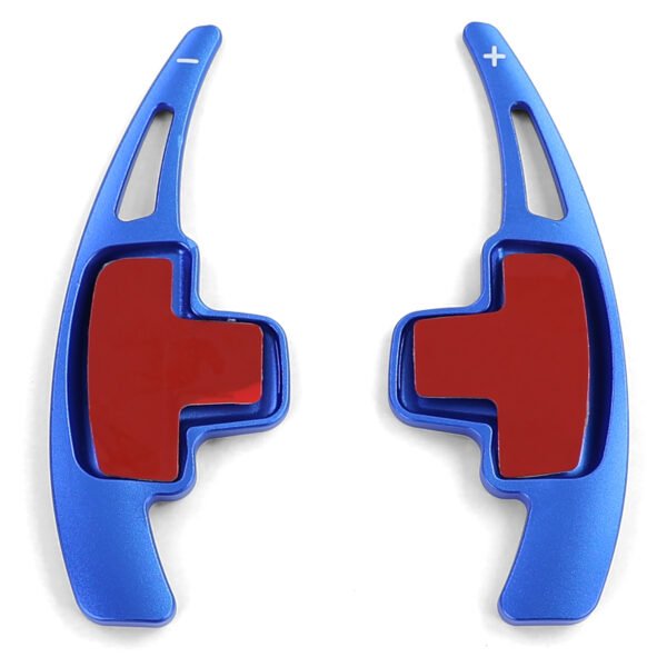 Blue aluminum paddle shifter extensions for MERCEDES ML W166 W251 SLK R172 - Slika 2